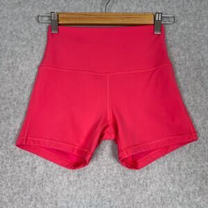 Lululemon Pink Align High Rise Short 4" Size 4